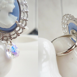 ＊Antique style cameo ring＊送料無料 4枚目の画像