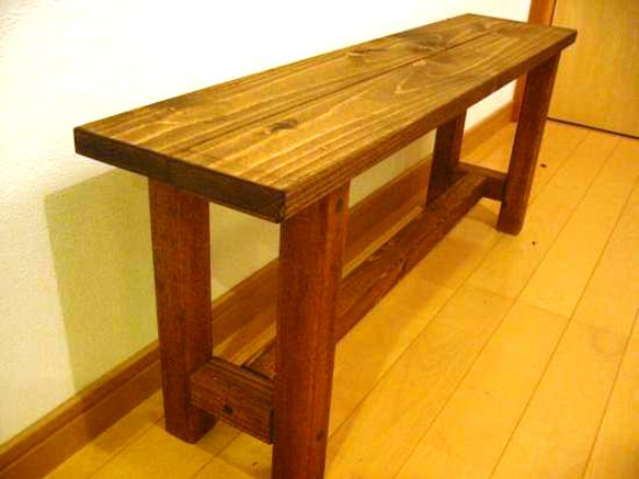 ◆小さなテーブル 【ブラウン】 3枚目の画像