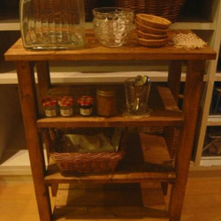 ハートのカントリーキッチンワゴン その他家具 putto 通販 525916