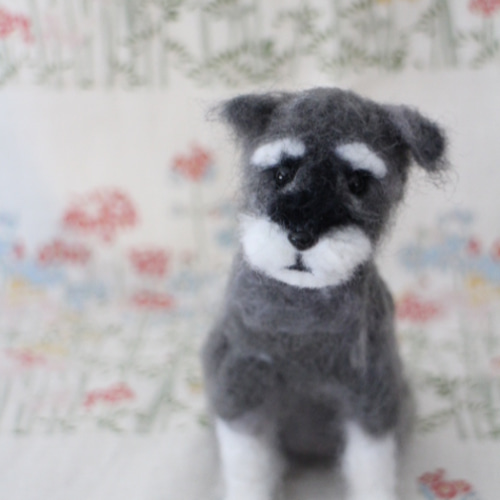 さち様ご依頼品 シュナウザー 羊毛フェルト mi-wa 通販 12269768