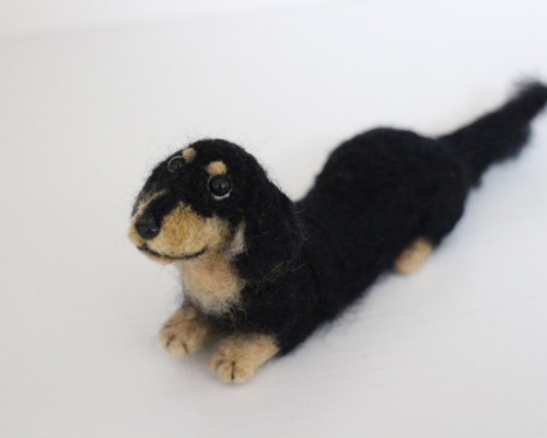 しあさん様ご依頼品 mダックスフンド 羊毛フェルト mi-wa 通販