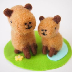 受注制作】結婚式に☆羊毛フェルトのハリネズミウェルカムドール 羊毛