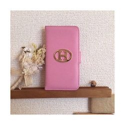 のあずあーく☆iPhone6/6s　手帳型ケース-　薄いピンク 1枚目の画像