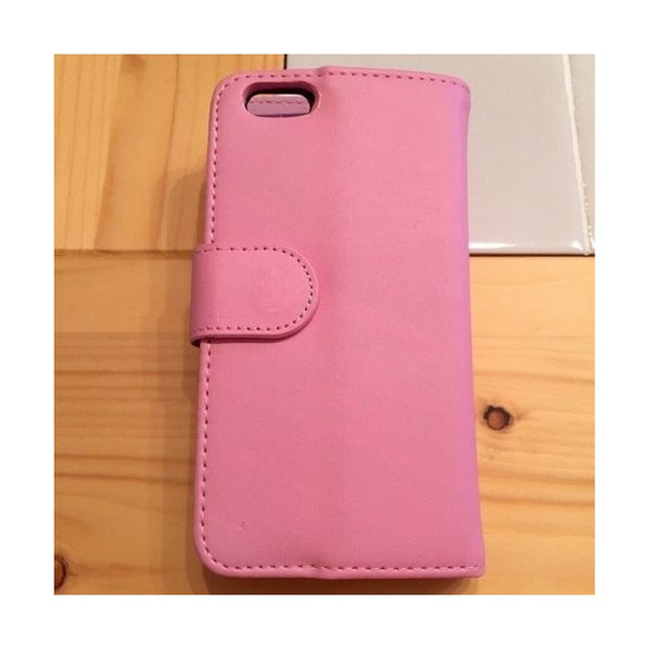 のあずあーく☆iPhone6/6s　手帳型ケース-　薄いピンク 3枚目の画像