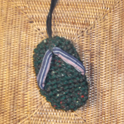 草履の手編みキーケース 3枚目の画像