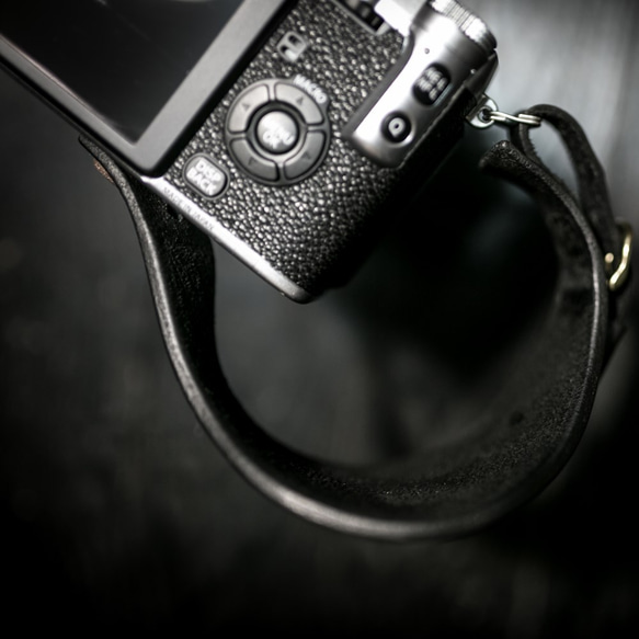 相機手帶/無反光鏡相機規格 - 復古黑色 第3張的照片