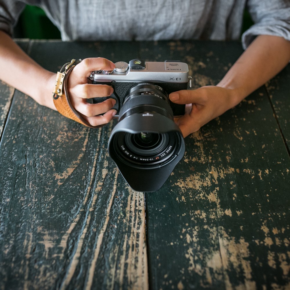 カメラハンドストラップ/ミラーレスカメラ仕様 - ヴィンテージタン