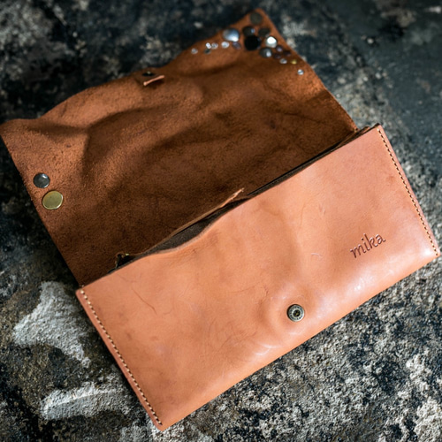 ヴィンテージ・スタッズ / 本革長財布 長財布 +K 通販 7417913｜Creema