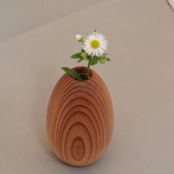 katajiya 一輪挿し 木製 温もりのスギ材 2枚目の画像
