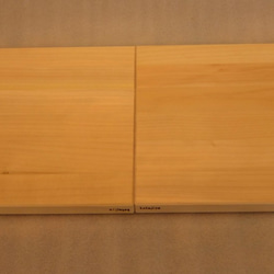 正方形 木製まな板 いちょう材 無垢加工 使いやすいスクエアタイプ（正方形Mサイズ）※削り直しサービスあり※ 5枚目の画像