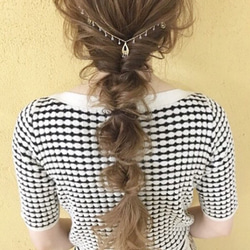 ❤︎×150✴︎raindrops with star✴︎ヘアアクセサリー✴︎送料無料 1枚目の画像