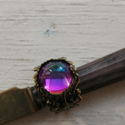 再再再再再販　夜の魔術部　マジェスティックカラー　虹を閉じ込めたリング　指輪 6枚目の画像