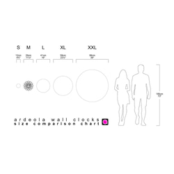 Coral珊瑚 - 29公分手工掛鐘 第5張的照片