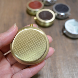 革使いで高級感｜ピルケース｜本革｜薬ケース｜レザー｜皮｜４色｜ブラウンブラックオレンジ｜ 3枚目の画像