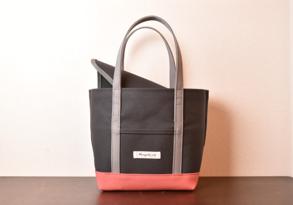 カスタムオーダー例　カバー付きトート