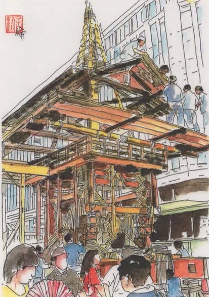 自画像　ミニ絵画 油絵 ミニ絵画 【クラゲ】 | HIROSHI1990