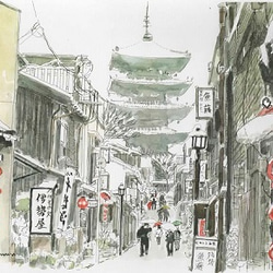 水彩画　［輪廻] 9e061ca183c522db7af16e4f05452b