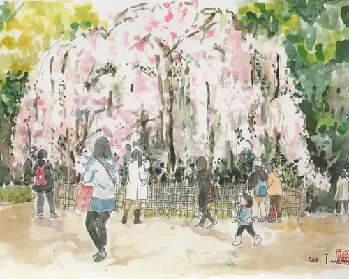 公園の子供たち 水彩画 額装済み 公園の子供たち 水彩画 額装済み Amazon.co.jp: いわさきちひろ