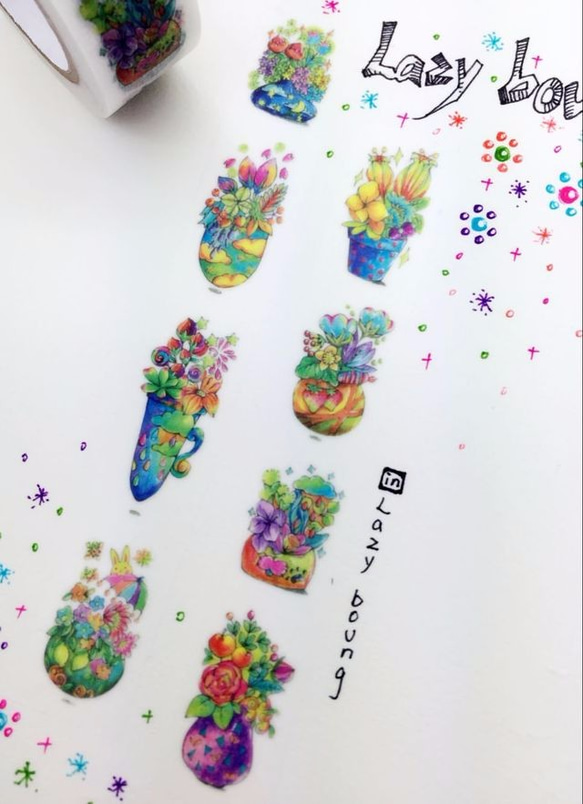 幻の花菓子　マスキングテープ 3枚目の画像