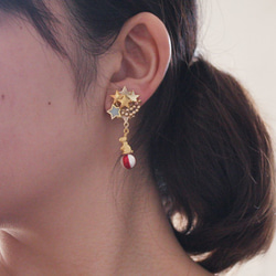 shooting star circus earring☆彡 3枚目の画像