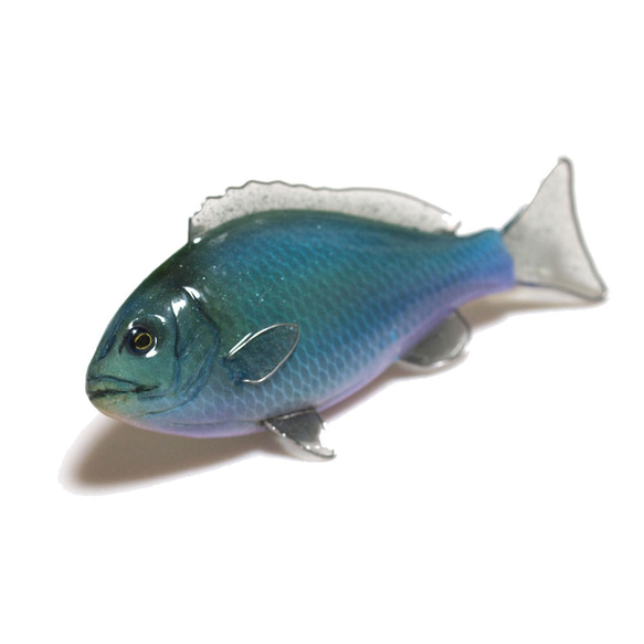 魚胸針（麥地那）/魚飾品 第1張的照片
