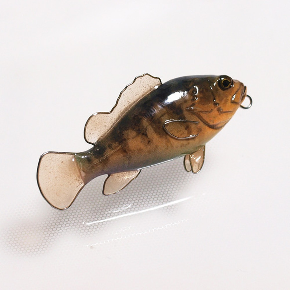 魚全身アクセサリー/ホールフィッシュストラップ（メバル） 3枚目の画像