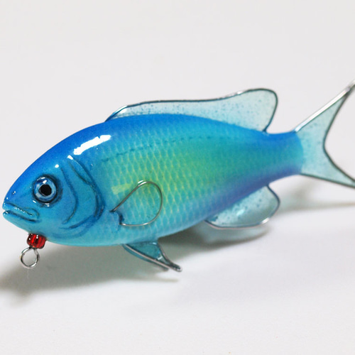 金魚 アクリル樹脂×天然木インテリア 金魚アート 祭 こだわりの