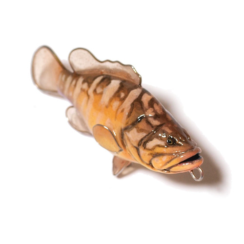 魚のストラップ 魚全身アクセサリー/ホールフィッシュストラップ（キンメダイ
