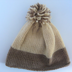 兒童羊毛紗CH-352手工編織帽 第2張的照片