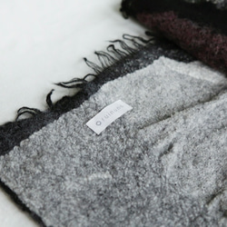 在家或外出都可以信賴的 3 種羊毛紗布披肩 毯子、披肩、遮蓋、披蓋 [Irogami] 第7張的照片