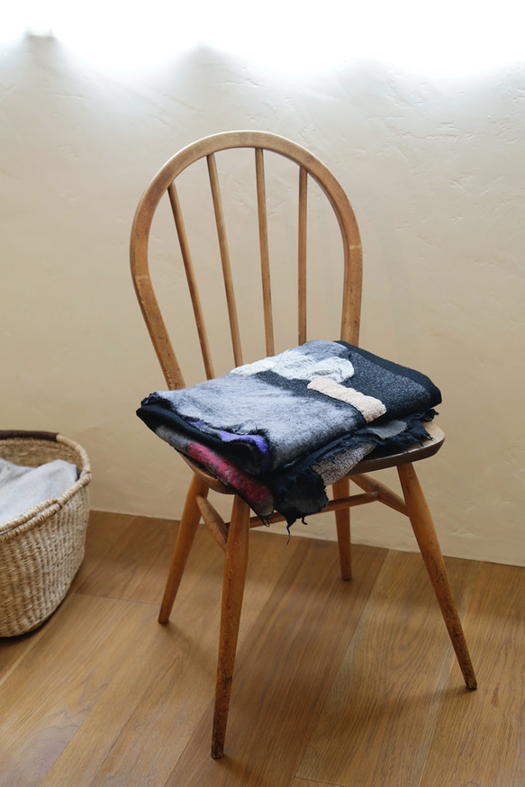 在家或外出都可以信賴的 3 種羊毛紗布披肩 毯子、披肩、遮蓋、披蓋 [Irogami] 第8張的照片