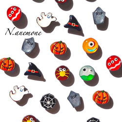 ハロウィンクッキー✴︎ ピアス/イヤリング 3枚目の画像