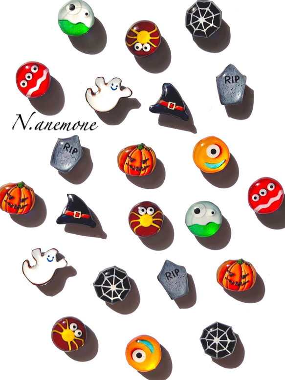 ハロウィンクッキー✴︎ ピアス/イヤリング 3枚目の画像