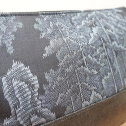 日本傳統的紡織協作離合器回×皮革，皮革流蘇 第6張的照片