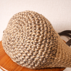 [精選] 手工編織包，巧克力雙色 第5張的照片