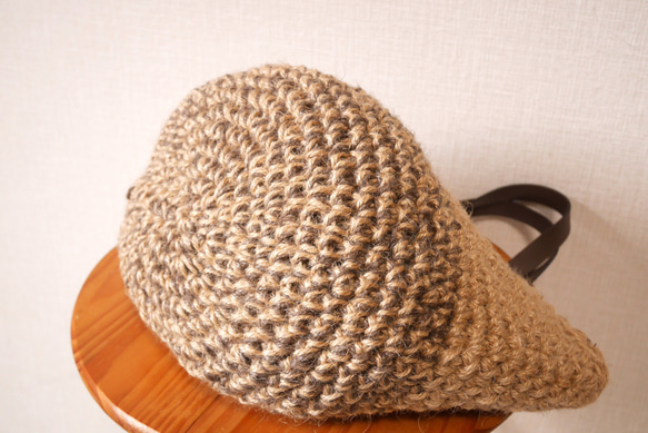 [精選] 手工編織包，巧克力雙色 第5張的照片