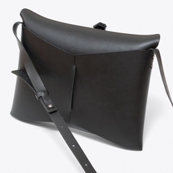 ori shoulder bag S #black/ 折りショルダーバッグＳ ＃黒色 3枚目の画像