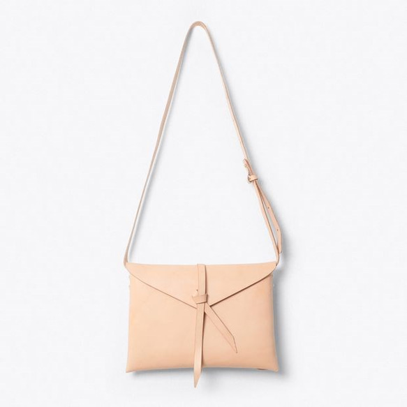 ori shoulder bag M＃beige / 折りショルダーバッグM #ベージュ 2枚目の画像