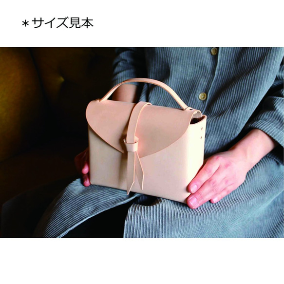 2way mini  box bag #S/S color / 2way ミニ レザーボックスバッグ #S/Sカラー 6枚目の画像