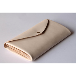 ベーシックロングウォレット  ＃ベージュ / basic long wallet #beige/長財布 3枚目の画像