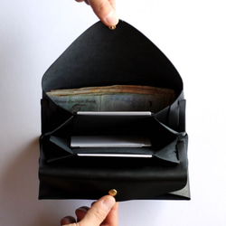 基本款長錢包#黑色/基本款長款錢包#黑色/長款錢包 第4張的照片