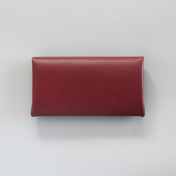 basic long wallet #wine / ベーシックロングウォレット 長財布 ＃ワイン 2枚目の画像