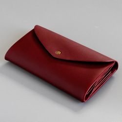 basic long wallet #wine / ベーシックロングウォレット 長財布 ＃ワイン 6枚目の画像