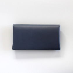 basic long wallet #navy/ ベーシックロングウォレット 長財布 ＃ネイビー 2枚目の画像