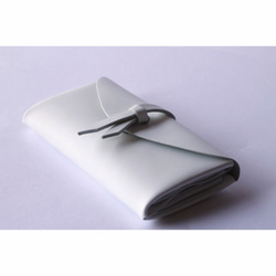 折りロングウォレット マグ＃白 / ori long wallet mag #white 4枚目の画像