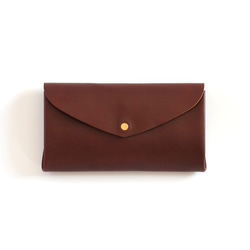 ベーシック ロングウォレット＃ブラウン / basic long wallet #brown 1枚目の画像