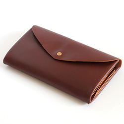 ベーシック ロングウォレット＃ブラウン / basic long wallet #brown 5枚目の画像