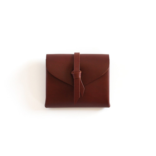折りショートウォレット＃ブラウン / ori short wallet #brown