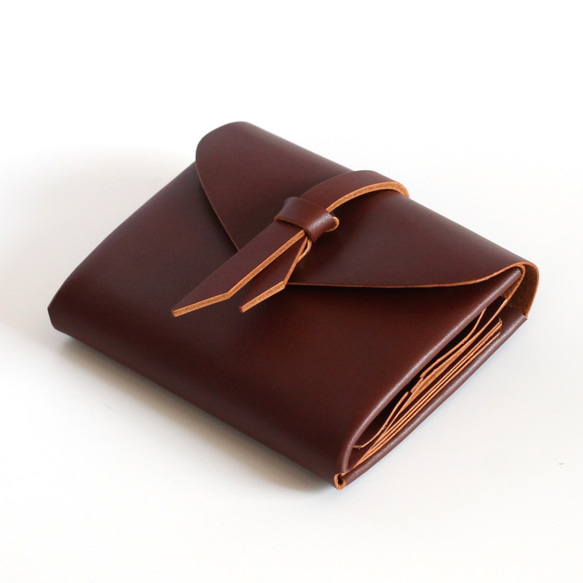 折疊式短錢包＃棕色/ ORI短錢包＃棕色 第6張的照片