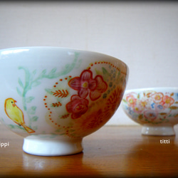 SOLDOUT　ことりちび茶碗　(ｔｉｔｔｉ) 2枚目の画像